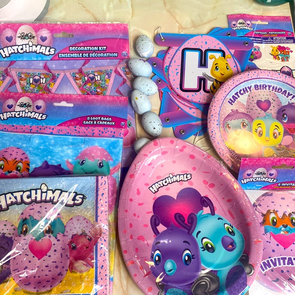 Hatchimals party supplies